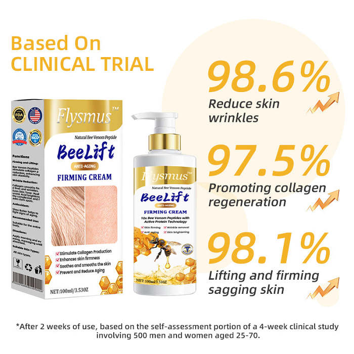 💐🐝Flysmus™ BeeLift Anti-Aging Firming Cream,Address Crepe & Sagging