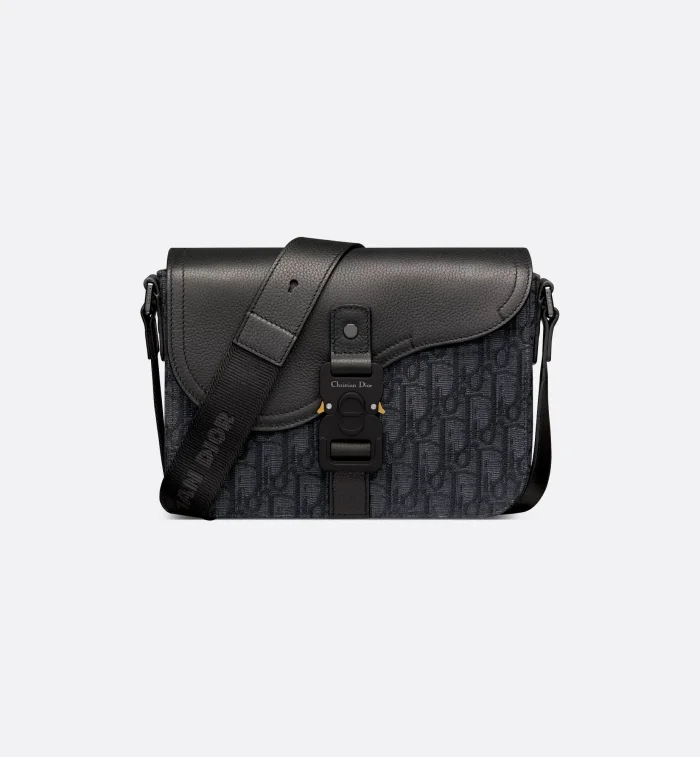 Dior Small Saddle Messenger Bag with Flap