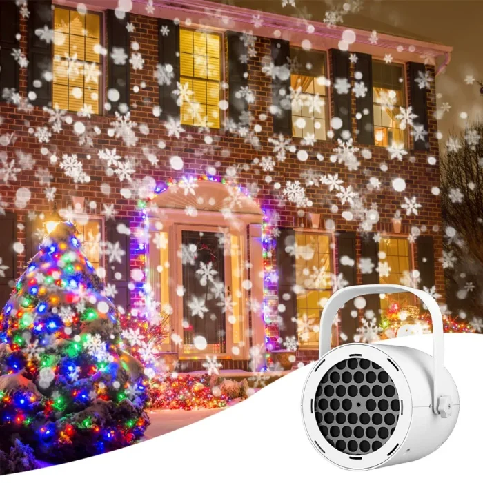 🎁🎁HD Christmas Projection Lights, 16 Decorative Ambient Lighting Patterns