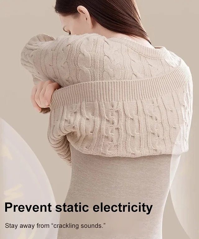 Graphene Self-Heating Warm Lace Vest with Built-in Bra