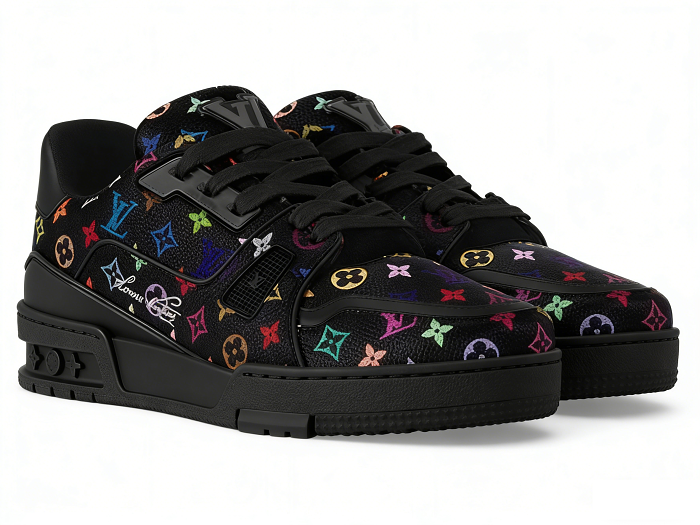 Louis Vuitton x Takashi Murakami Trainer sneaker.