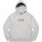 Supreme x Burberry Box Logo Hooded Sweatshirt（grey）