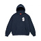 Supreme $ Hooded Sweatshirt（blue）