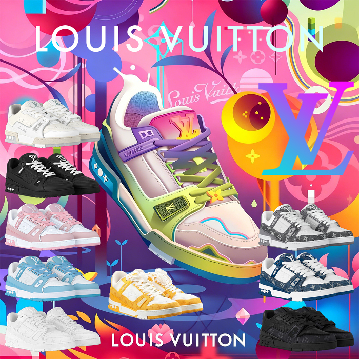 【Louis Vuitton】LV Trainer Sneaker Series