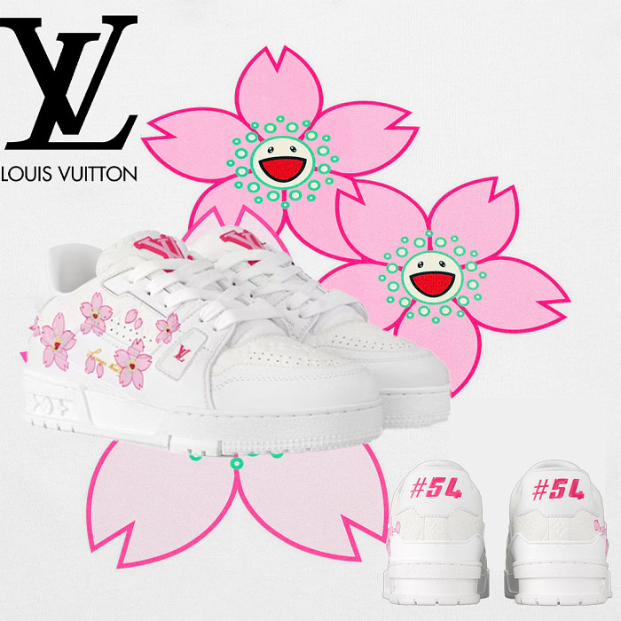 LOUIS VUITTON  x Takashi Murakami 2.0 Cherry Blossom Traine