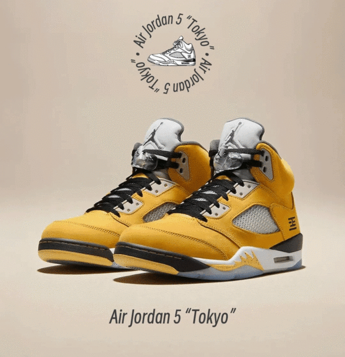 Air Jordan 5 Retro T23 'Tokyo' 2025