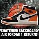 NIKE Air Jordan 1 Retro High OG  Shattered Backboard