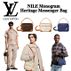 Louis Vuitton NILE Monogram Heritage Messenger Bag