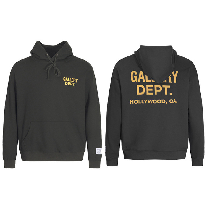 Gallery Dept. #新款# 經典字母標語logo 潮流休閒 男女帽衫連帽衛衣