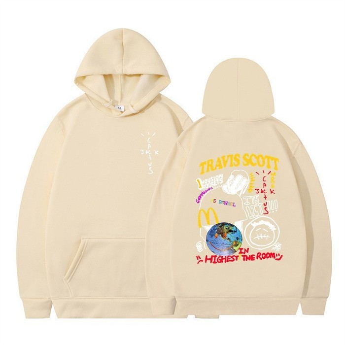 Travis Scott x Cactus Jack #聯名# Sudaderas 潮流時尚連帽衫 男女衛衣