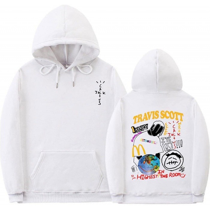 Travis Scott x Cactus Jack #聯名# Sudaderas 潮流時尚連帽衫 男女衛衣