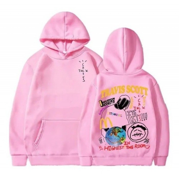 Travis Scott x Cactus Jack #聯名# Sudaderas 潮流時尚連帽衫 男女衛衣
