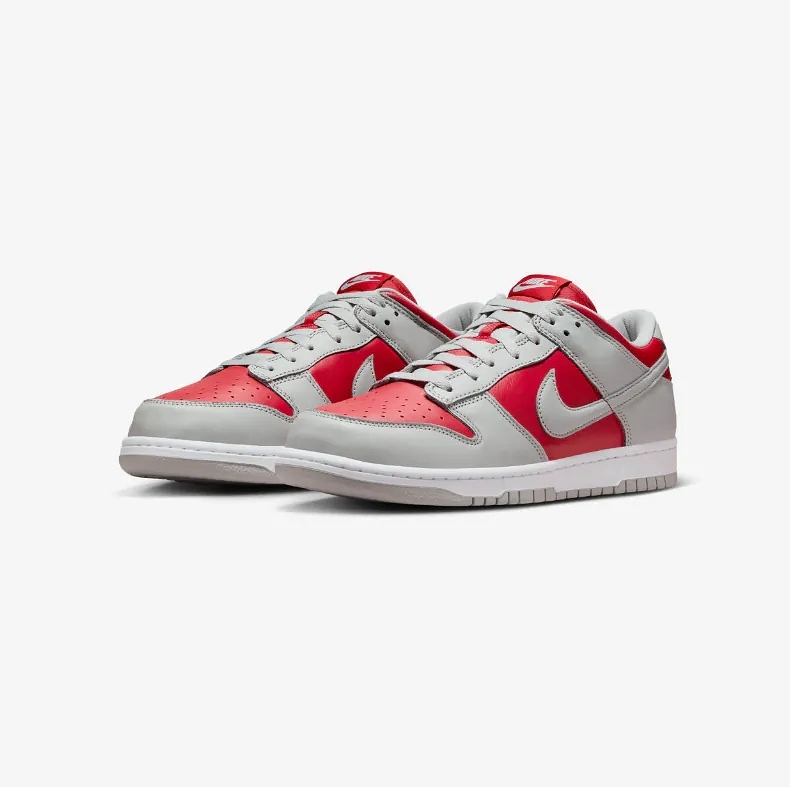 Nike Dunk Low QS Varsity Red and Silver  “Ultraman”