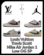 Louis Vuitton x Travis Scott x Nike Air Jordan 1 Low OG SP Sneakers