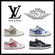 Louis Vuitton x Nike Air Jordan 1 Low OG Sneakers