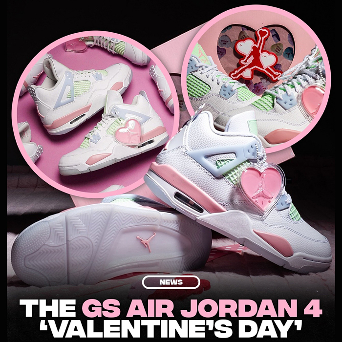 Nike Air Jordan 4 Retro “Valentine's Day”