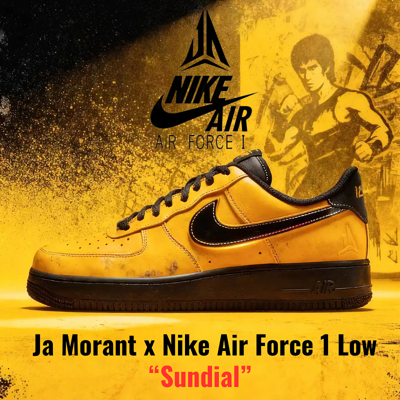 Ja Morant x Nike Air Force 1 Low “Sundial”