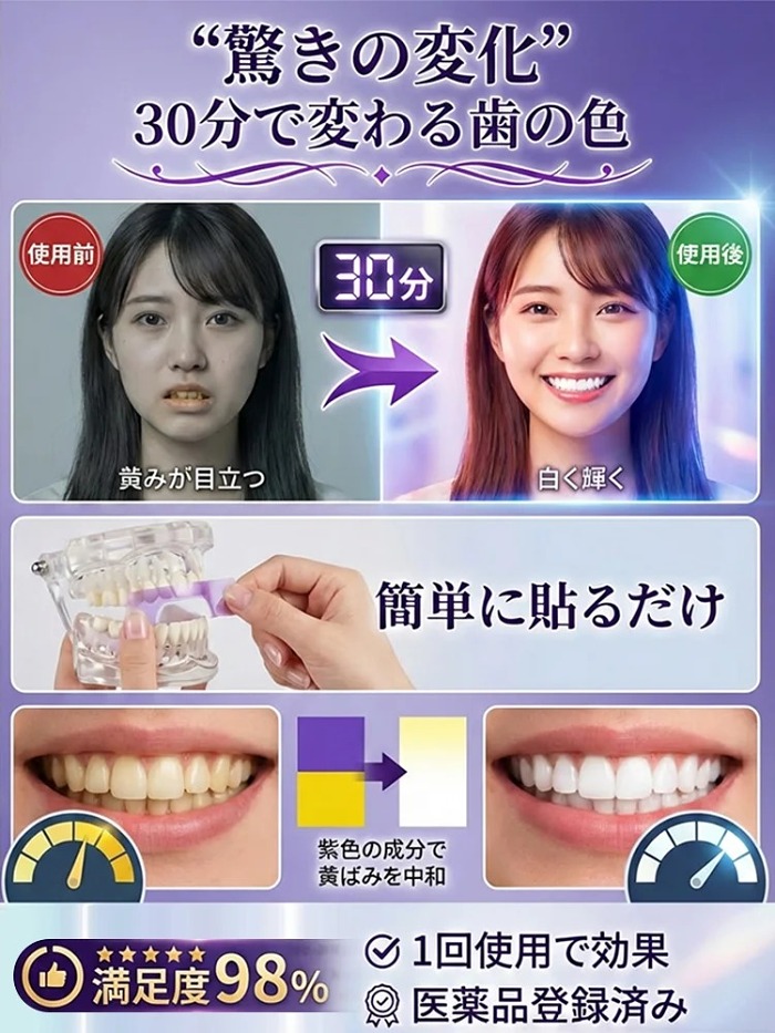 V34 Whitening Strips 牙齒美白貼，有效去除牙漬#美白貼片#口腔護理