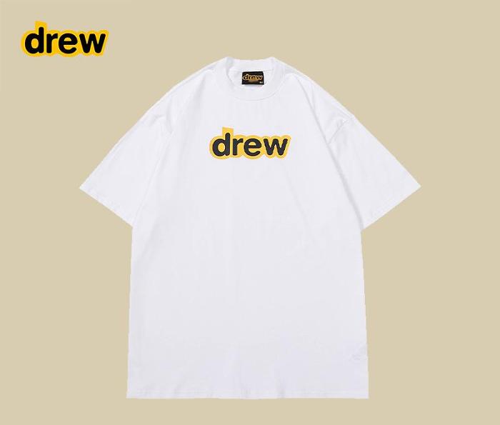 DREW BNOB 美式潮牌简约印花短袖T恤 #期間限定半額 #夏季暢銷產品 男女都可穿