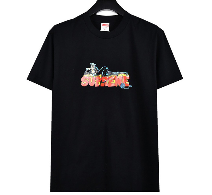 Supreme美式潮流 男女通用經典短袖T卹 🍀夏季人氣暢銷商品 💥期間限定半額 數量有限 貨到付款 100%正品