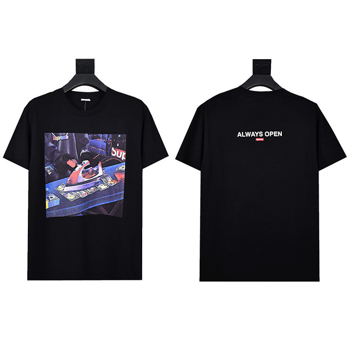 Supreme美式潮流 男女通用經典短袖T卹 🍀夏季人氣暢銷商品 💥期間限定半額 數量有限 貨到付款 100%正品