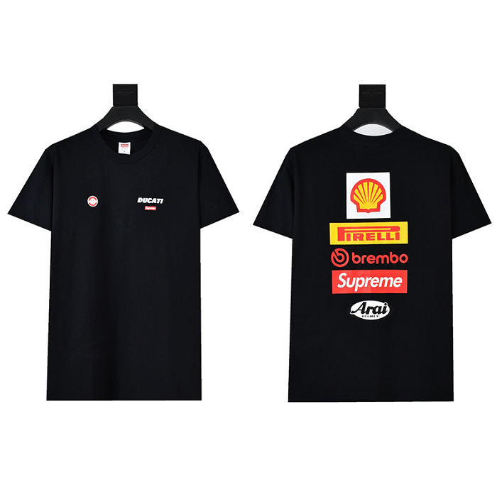 Supreme美式潮流 男女通用經典短袖T卹 🍀夏季人氣暢銷商品 💥期間限定半額 數量有限 貨到付款 100%正品