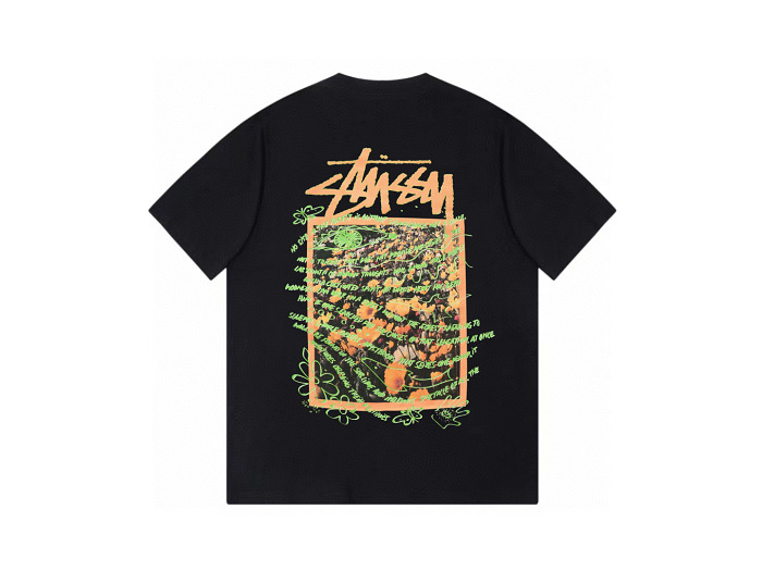 潮牌stüssy tee 男女同款時尚短袖T恤