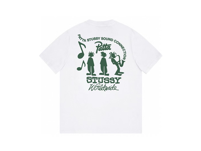 潮牌stüssy tee 男女同款時尚短袖T恤
