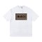 Gucci leather square white