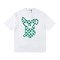 Burberry Green Check Bunny white