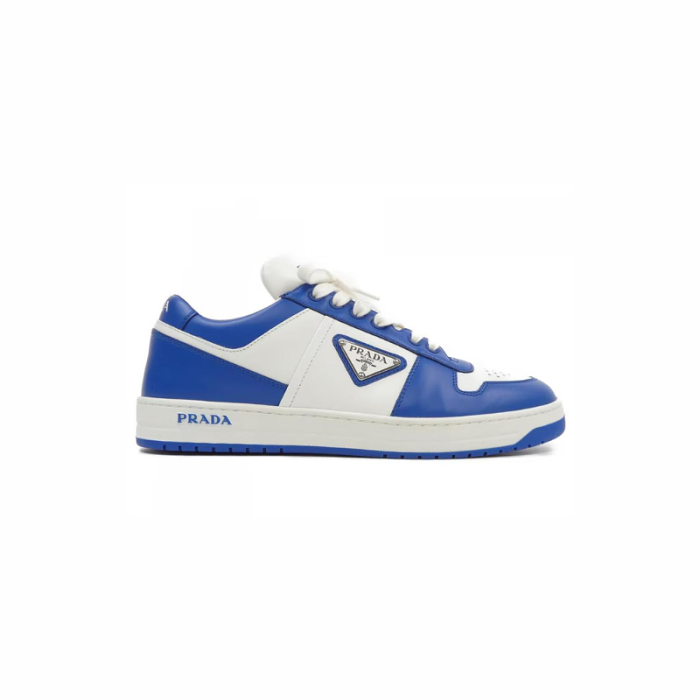 Prada Downtown Leather Low Sneakers