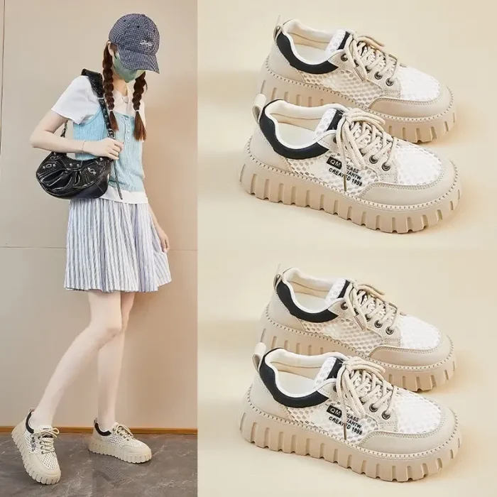 🔥Mesh Breathable Height Increasing Casual Shoes