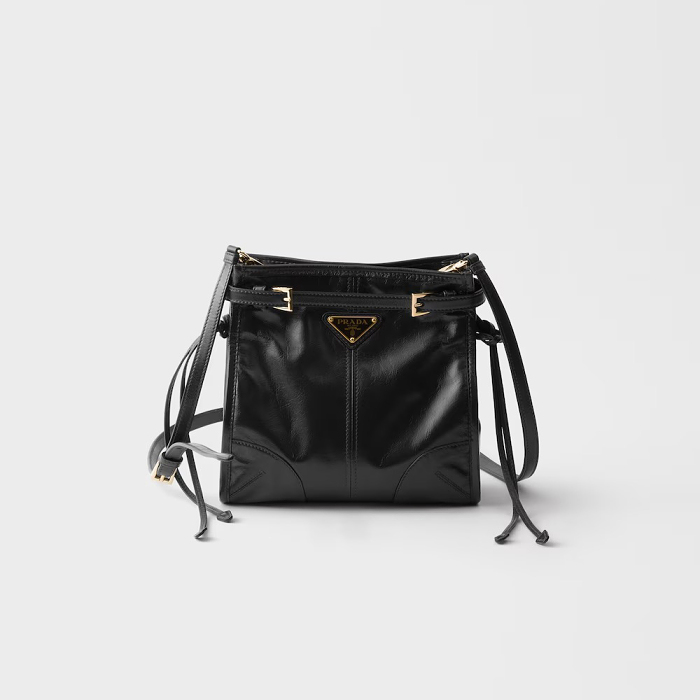 Prada Bonnie leather mini shoulder bag