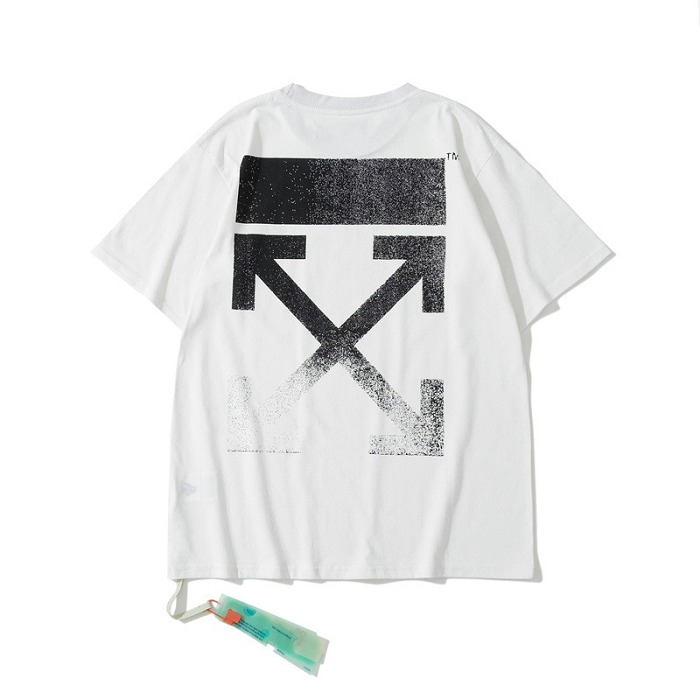 【SALE特別価格】Off-White™男女通用經典短袖T卹 限時半額 #Off-White #數量有限 #先到先得