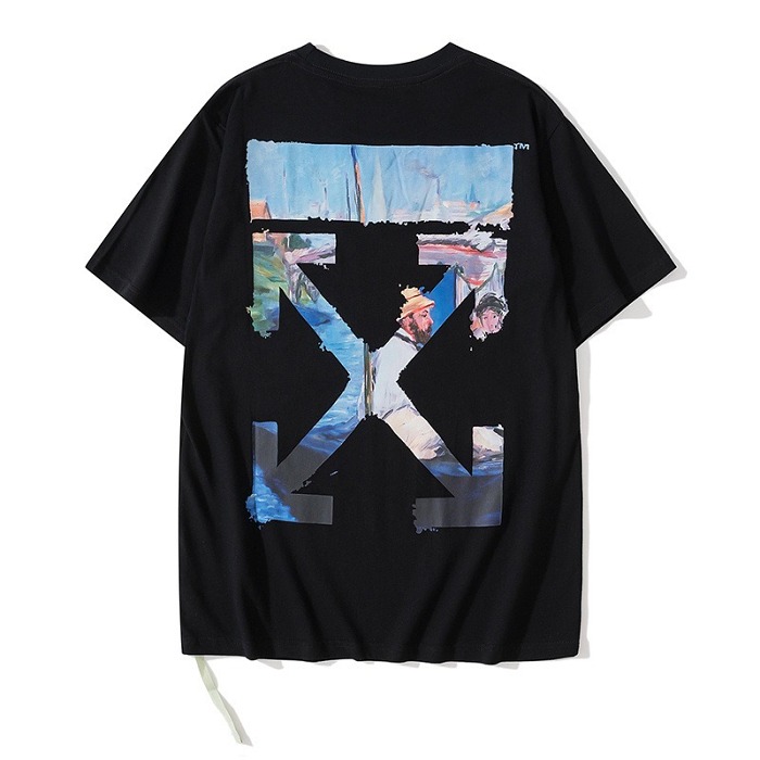【SALE特別価格】Off-White™男女通用經典短袖T卹 限時半額 #Off-White #數量有限 #先到先得