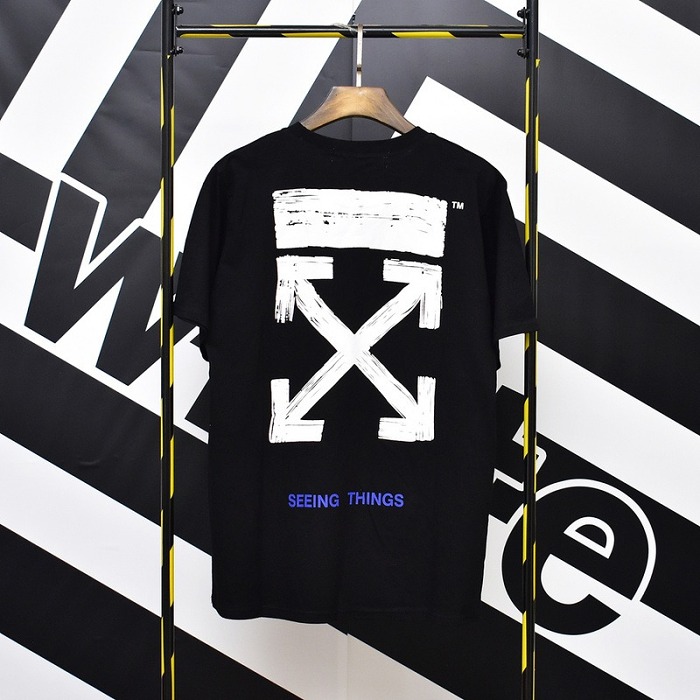 【SALE特別価格】Off-White™男女通用經典短袖T卹 限時半額 #Off-White #數量有限 #先到先得