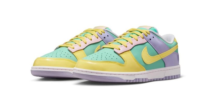 NIKE Air Force 1 Low & Nike Dunk Low Retro “Easter” Fujita Kotone Color