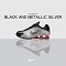 Black And Metallic Silver