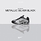 Metallic Silver Black