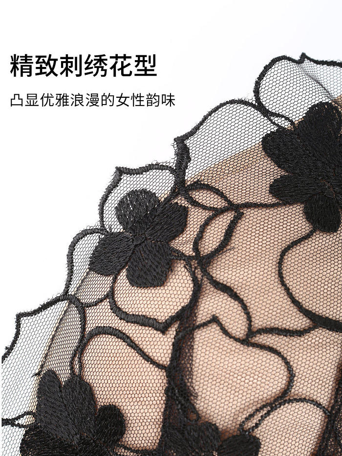 法式蕾丝内衣女小胸聚拢文胸套装显大性感镂空无钢圈收副乳文胸罩