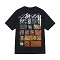 Flower Grid Black