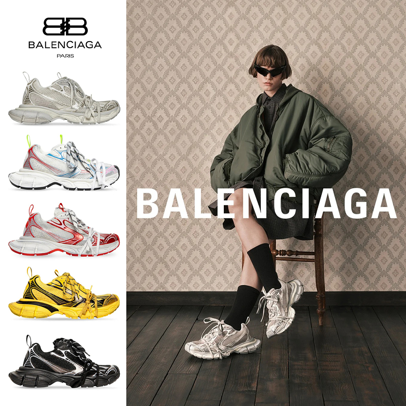 【🔥期間限定】★BALENCIAGA★3XL スニーカー！ダメージ加工。ファッショニスタ必携アイテム！