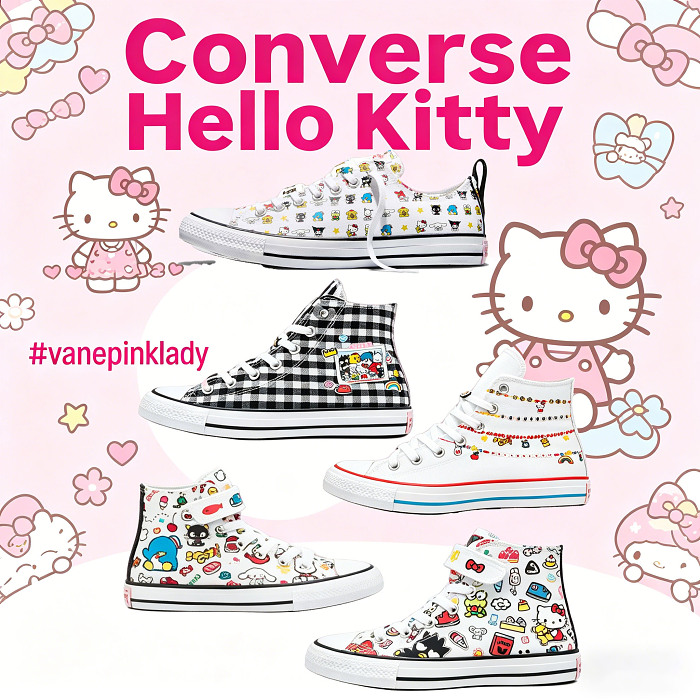 Converse × Hello Kitty AND Friends