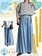 通気性抜群でスタイリッシュな薄手テンセルデニムパンツ
