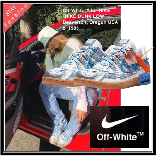 ★限定コラボ激レア!OFF-WHITE × NIKE AIR RUBBER DUNK