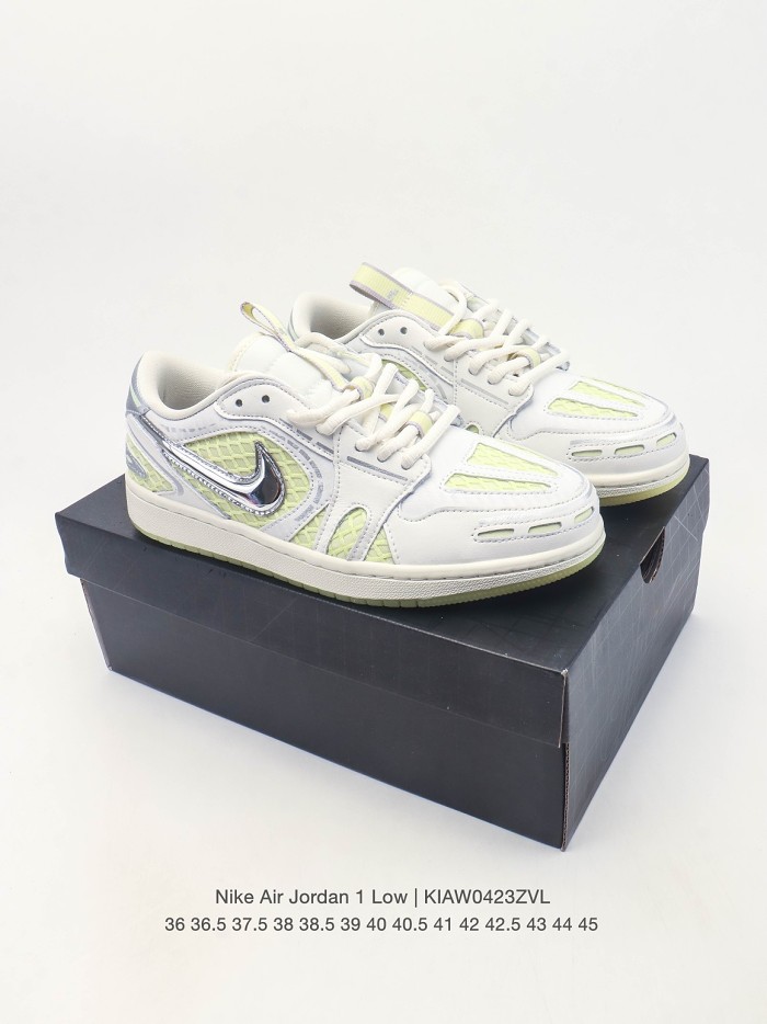 夢幻未來感來襲💿 Air Jordan 1 Low MM V3 “Metallic Silver”