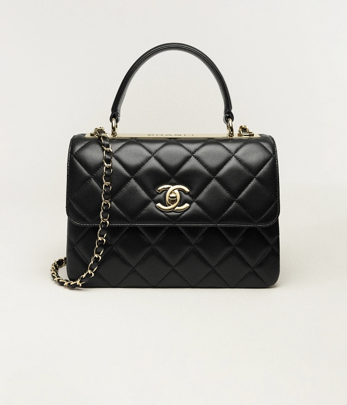 CHANEL經典不敗翻蓋手袋再登場！Chanel Trendy CC 經典羊皮手提鏈條包
