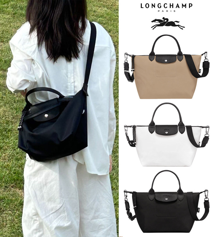 Longchamp/龍驤 Le Pliage Energy系列女包可拆肩帶單肩手提包
