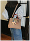 Silk scarf Kelly bag large capacity handbag retro crossbody bag