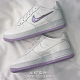 Nike Air Force 1 透明Swoosh 流沙 低筒休閒鞋